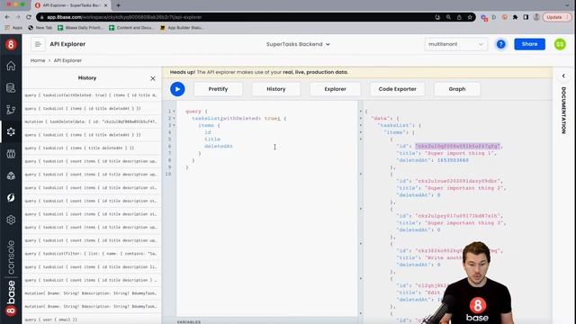 8base Academy - Deleting vs. Destroying Records on the GraphQL API смотреть онлайн