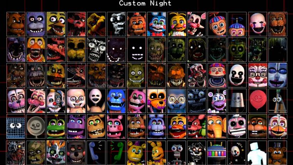 стрим по FNAF Ultimate Custom Night
