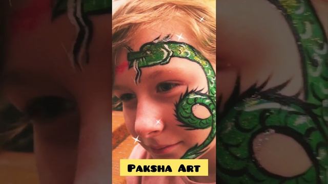 Аквагрим Китайский Дракон/Моя работа в театре Москвы смотреть онлайн