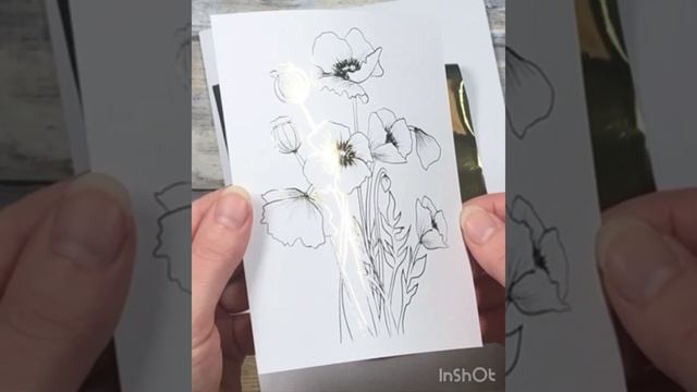How to foil a Craft printable digital stamp смотреть онлайн