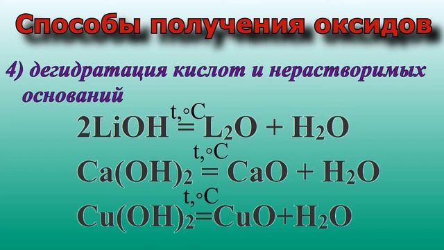 ПОЛУЧЕНИЕ ОКСИДОВ смотреть онлайн