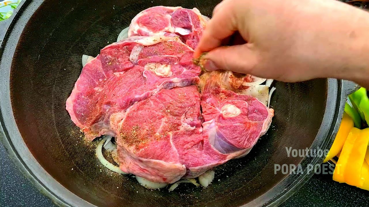 Баранина с овощами - Хашлама смотреть онлайн