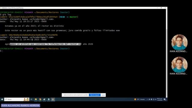 Curso de Git y GitHub básico [10] Git Log y otros comandos de Git смотреть онлайн