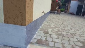 Мраморная крошка на цоколь. Своими руками