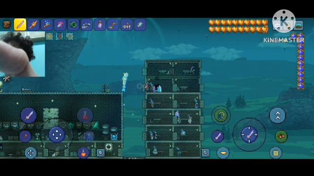 Depois de um bom tempo eu voltei pra esse MAPA.(Terraria) смотреть онлайн