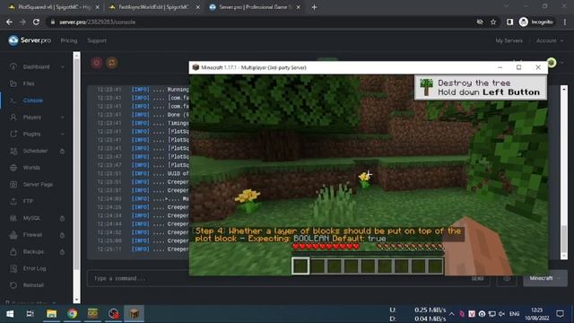 Hướng Dẫn - Cách setup Server Creative bằng Plotsquared Server Pro / KrisMC (ft.@creeperboymcvn5799 смотреть онлайн