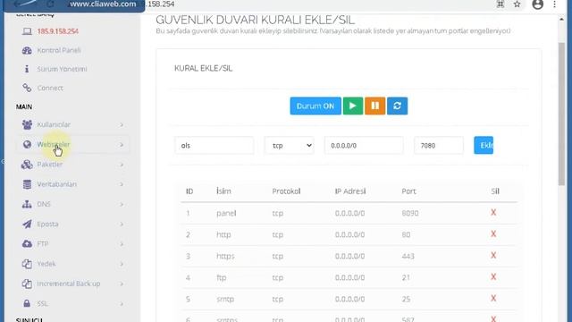 CyberPanel Kurulumu ve Ayarları смотреть онлайн