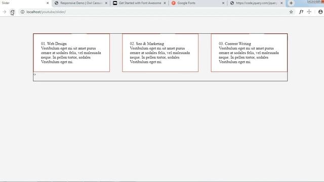 Owl Carousel Slider Script смотреть онлайн