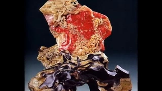 НЕФРИТ. Цветы и украшения из нефрита. смотреть онлайн