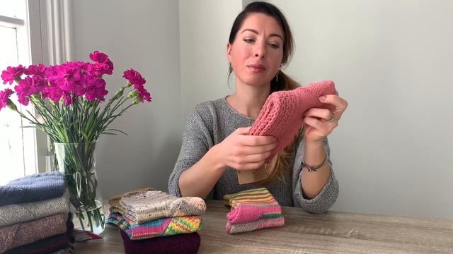 ВЯЗАНЫЕ НОСКИ 21 ПАРА смотреть онлайн