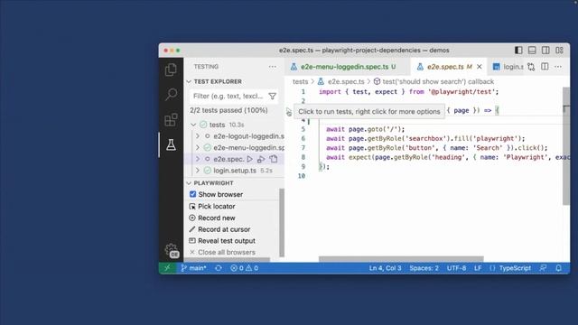e2e testing with Playwright | OD111 смотреть онлайн