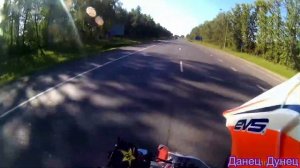 Неудачная погоня ДПС за питбайками и скутером