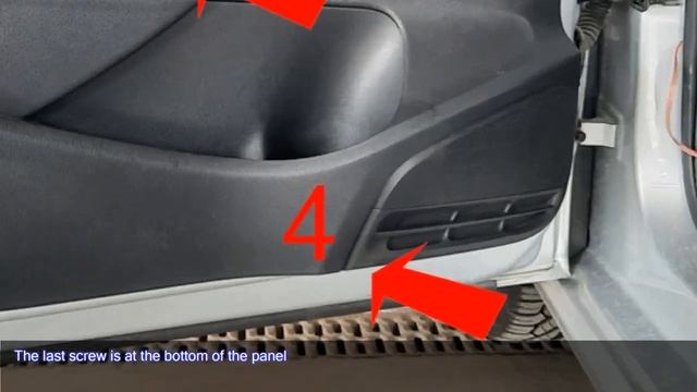 VW Polo 6R door panel removal - Tutorial смотреть онлайн