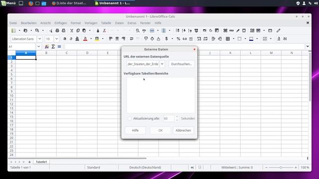 LibreOffice: Tabelle aus Website kopieren смотреть онлайн
