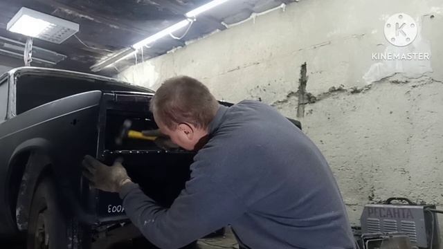 7 часть ВАЗ 2107 ремонт кузова. смотреть онлайн