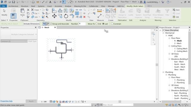 Revit MEP 2️⃣0️⃣2️⃣0️⃣ | Tutorial 2️⃣ | Step by Step✅ | Русский and English? смотреть онлайн