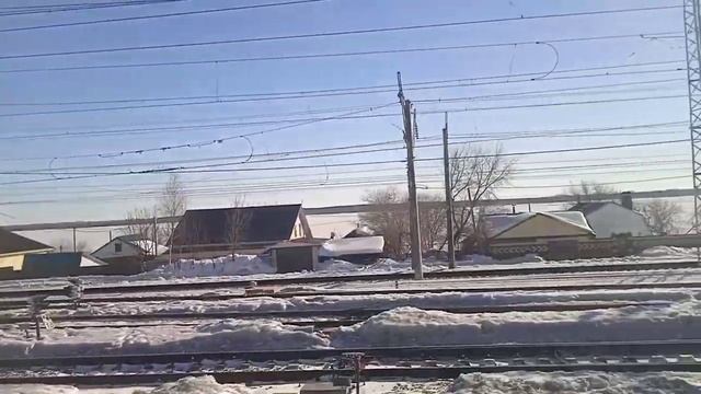 Поездка на поезде 131 Орск - Москва, Самара - Пенза часть 1 смотреть онлайн