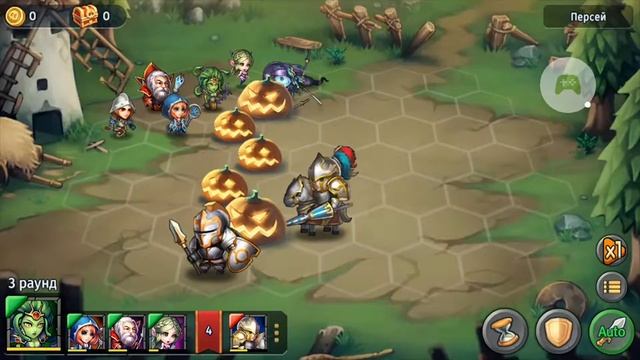 Heroes Tactics-героический режим,уровень 1-4 смотреть онлайн