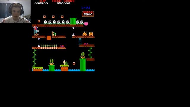 Donkey Kong Advanced fan game. смотреть онлайн