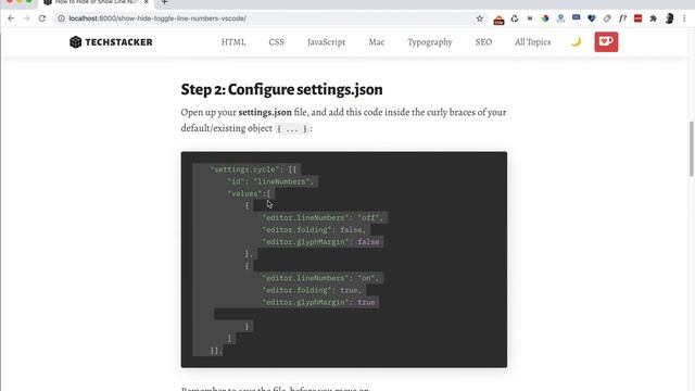 How to Hide or Show Line Numbers in Visual Studio Code смотреть онлайн