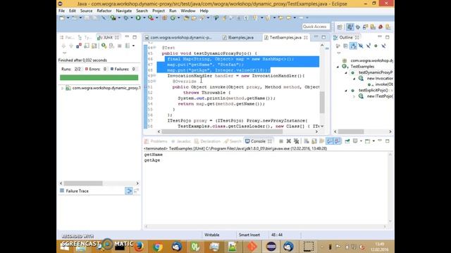 Java Dynamic Proxy - WOGRA Academy смотреть онлайн