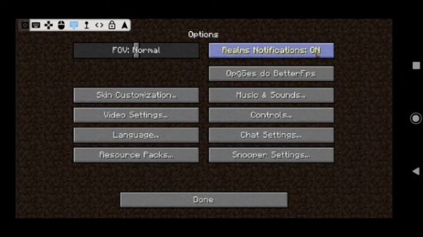 Mod de aumentar FPS "better FPS" Minecraft Java 1.12.2,1.10.2