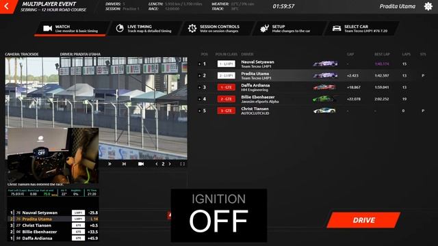 Endurance at Sebring - Practice смотреть онлайн