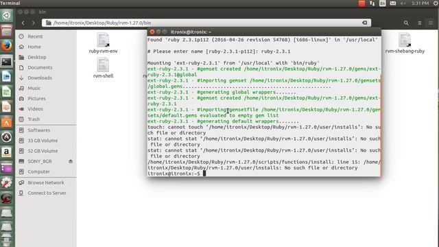 Installation of Ruby ,Rvm and Rails смотреть онлайн