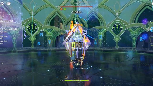 Abyss 3.8 (F2P) SUCROSE FREEZE-MELT | THUNDERING FURRY (Genshin Impact) смотреть онлайн