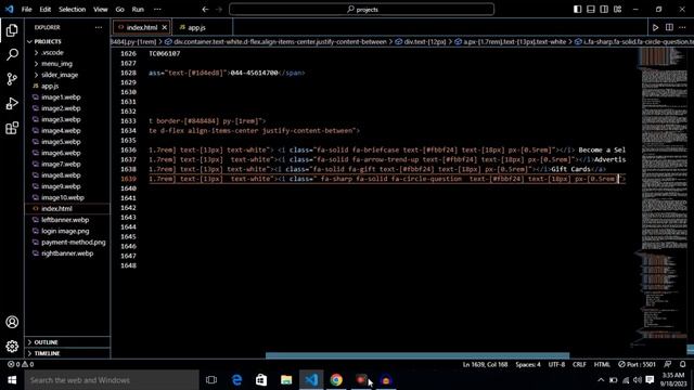 #8 Flipkart clone end part using bootstrap & tailwind css || WebDev смотреть онлайн