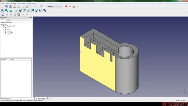 Freecad Tutoriel 01: Bien débuter, Navigation en 3D et 1ère Pièce. смотреть онлайн