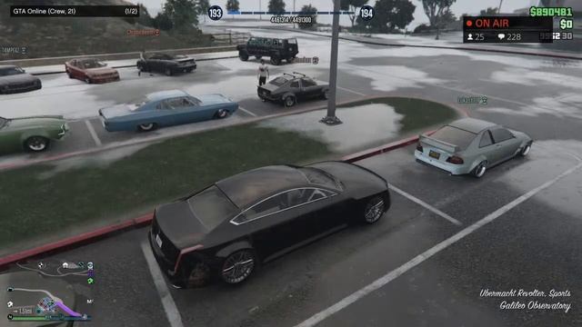 GTA5 Online Clean Stance Car Meet LIVE PS4! смотреть онлайн
