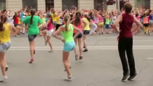 «Флешмоб по-русски-3» СИБИРСКИЙ ХОРОВОД- 2014.ДЕНЬ ГОРОДА В НОВОСИБИРСКЕ