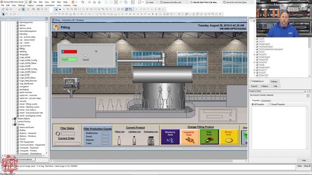 How To Change Color & Style Settings For FactoryTalk View Studio Numeric & String Inputs смотреть онлайн