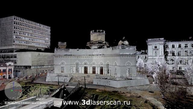Лазерное сканирование Казанского Государственного Университете. Кафедра астрономии (ПФУ). смотреть онлайн