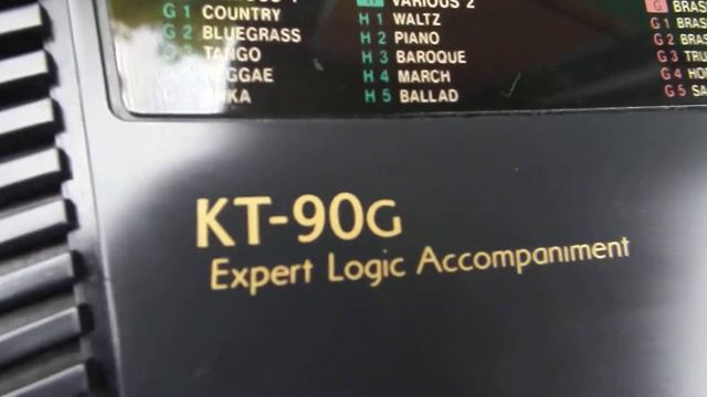 TECLADO ELETRÔNICO SINTETIZADOR CASIO KT-90G EXPERT LOJIC ACCOMPANMENT смотреть онлайн