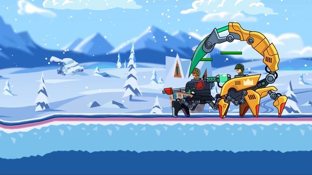 ЛЕГЕНДАРНАЯ БИТВА КРАКЕНА! КОНГ В ЯРОСТИ! ИГРА ПРО ТАНКИ HILLS OF STEEL смотреть онлайн