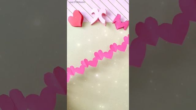 ❤️ Decorative Heart Paper Chain Design ?? Bulletin Board Border Design #paperchain #paperborder #di смотреть онлайн