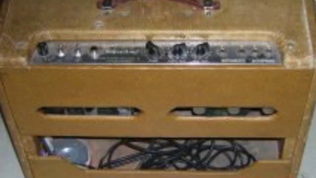 Fender Super amp 1955 wide panel смотреть онлайн