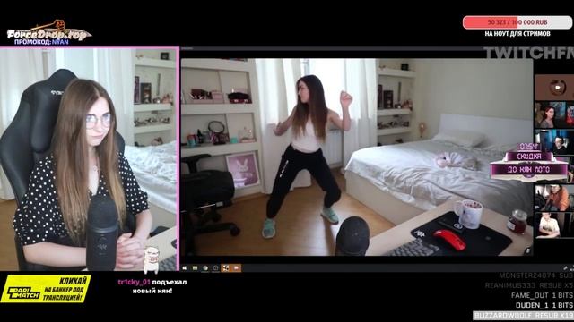 AhriNyan смотрит: Топ Моменты с Twitch | Урок Тверка | Первый День Евелона в Киеве | День Рождения смотреть онлайн