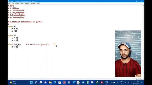 Multiple Inheritance in Python смотреть онлайн
