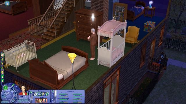 РОДЫ КАССАНДРЫ И (НЕ)МНОГО БОЛТОВНИ - The Sims 2 Семья Гот и другие #6. смотреть онлайн
