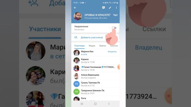 Уведомления в Телеграм: как отключить звук , закрепить чат смотреть онлайн