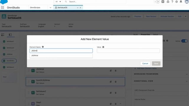 OmniStudio: OmniScript - Set Values Action #27 | 0to1Code смотреть онлайн