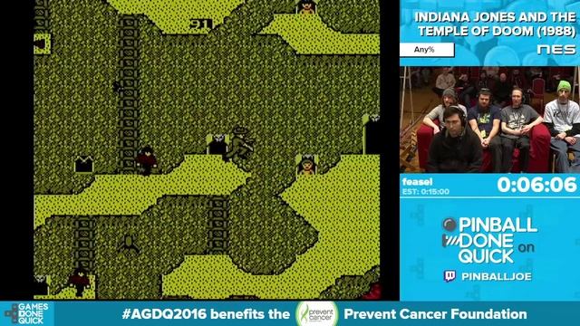Indiana Jones and the Temple of Doom by feasel in 14:15 - Awesome Games Done Quick 2016 - Part 95 смотреть онлайн