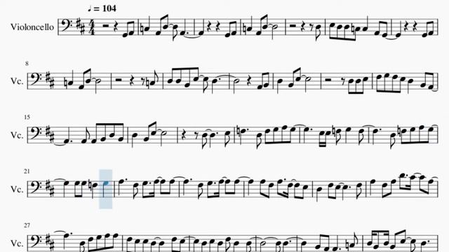 Cello Sheet Music: How to play Start Of Something New (High School Musical) смотреть онлайн