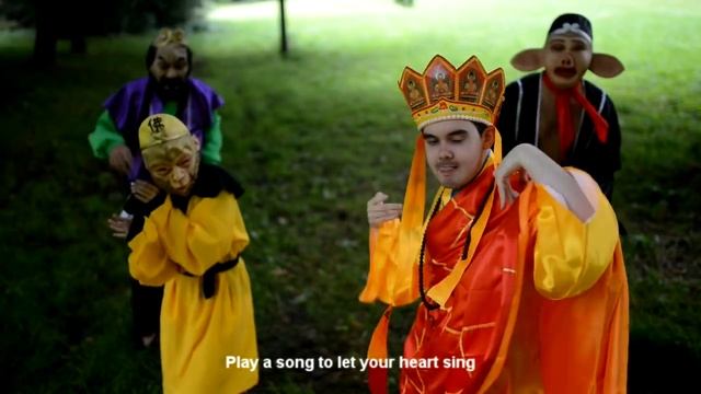 Little Apple（小苹果）－ShaunGibson西游记版 смотреть онлайн