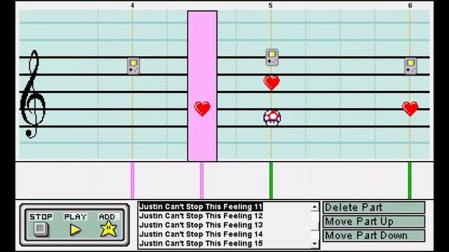 Mario Paint - Justin Timberlake Can't Stop The Feeling (DreamWorks Trolls) смотреть онлайн
