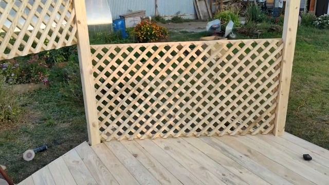 Шестиугольная беседка 4х4м смотреть онлайн