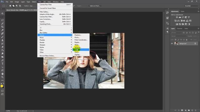 Fantastic Glitch Effect Photoshop Tutorial Photo Manipulation смотреть онлайн